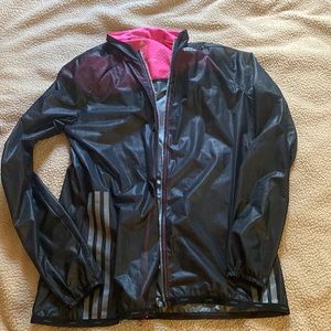 Adidas 3 Striped Zip Up light weight Windbreaker